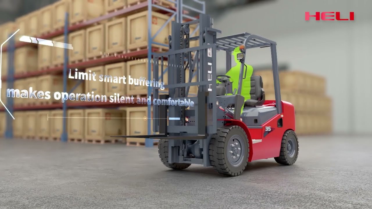 HELI K2 Series 2-3.5 ton IC Forklift Truck