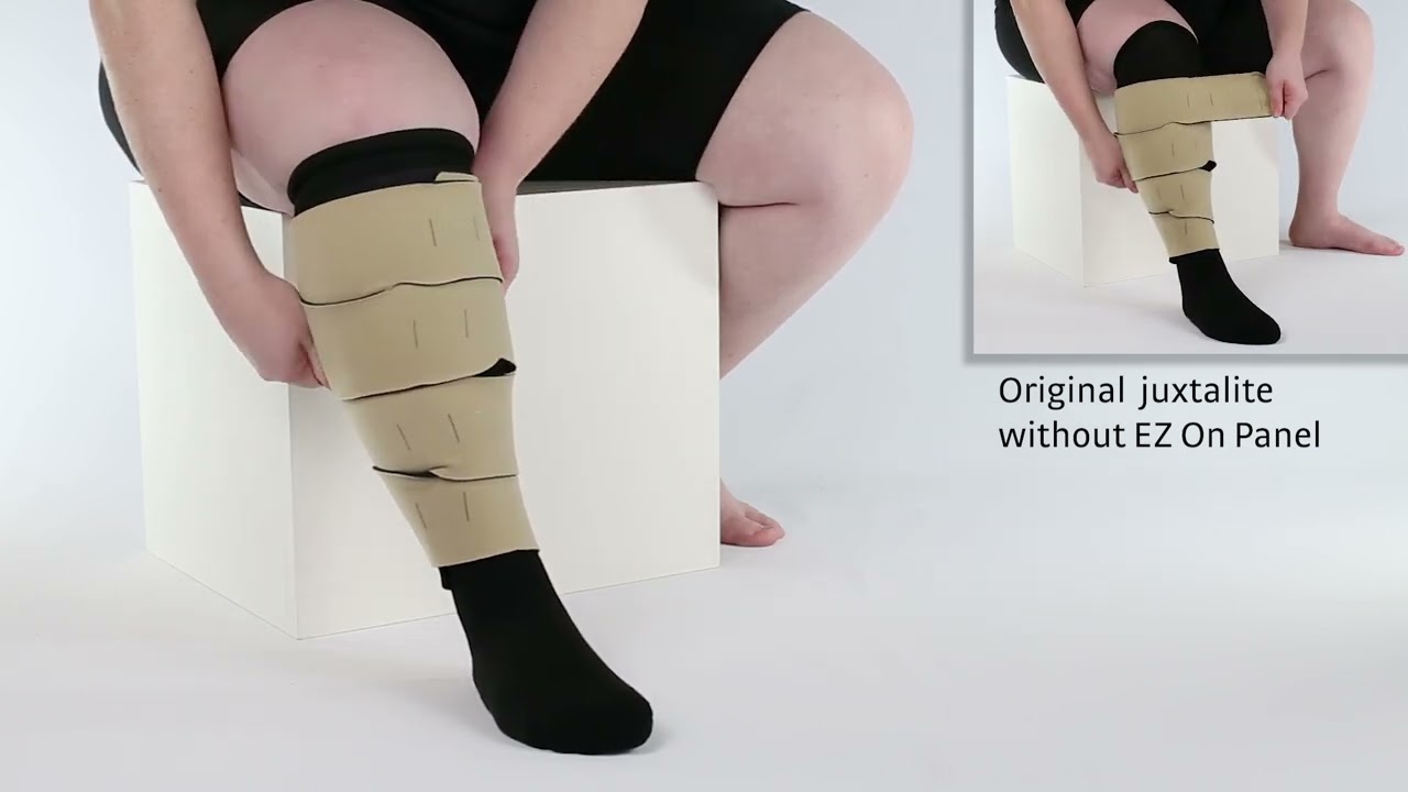 circaid juxtalite application video with NEW EZ-On Panel