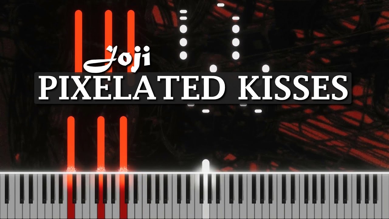 Joji - PIXELATED KISSES piano cover