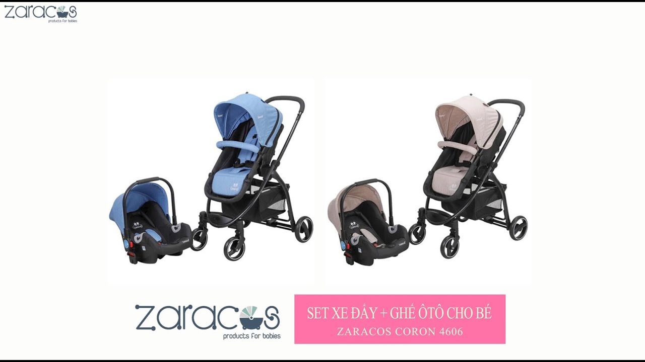 SET XE ĐẨY + GHẾ ÔTÔ CHO BÉ ZARACOS CORON 4606