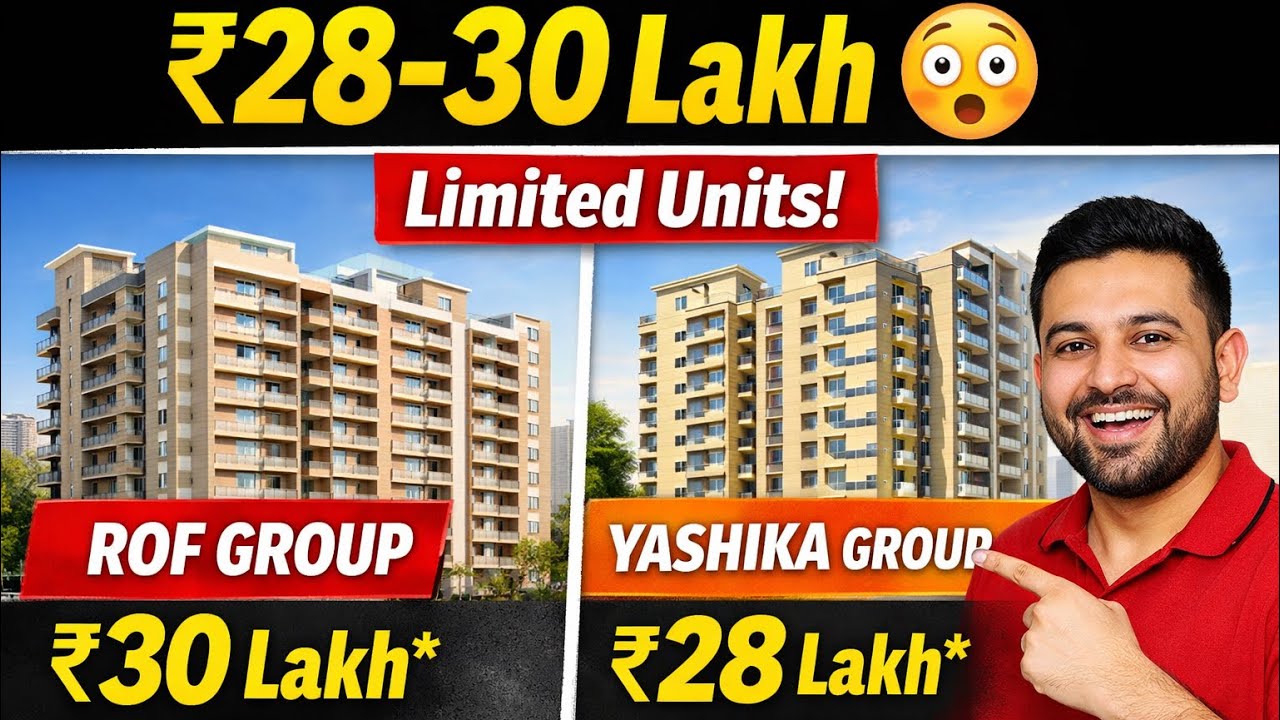 Don't Miss! 2 New Affordable Projects in Sohna by ROF & Yashika Group