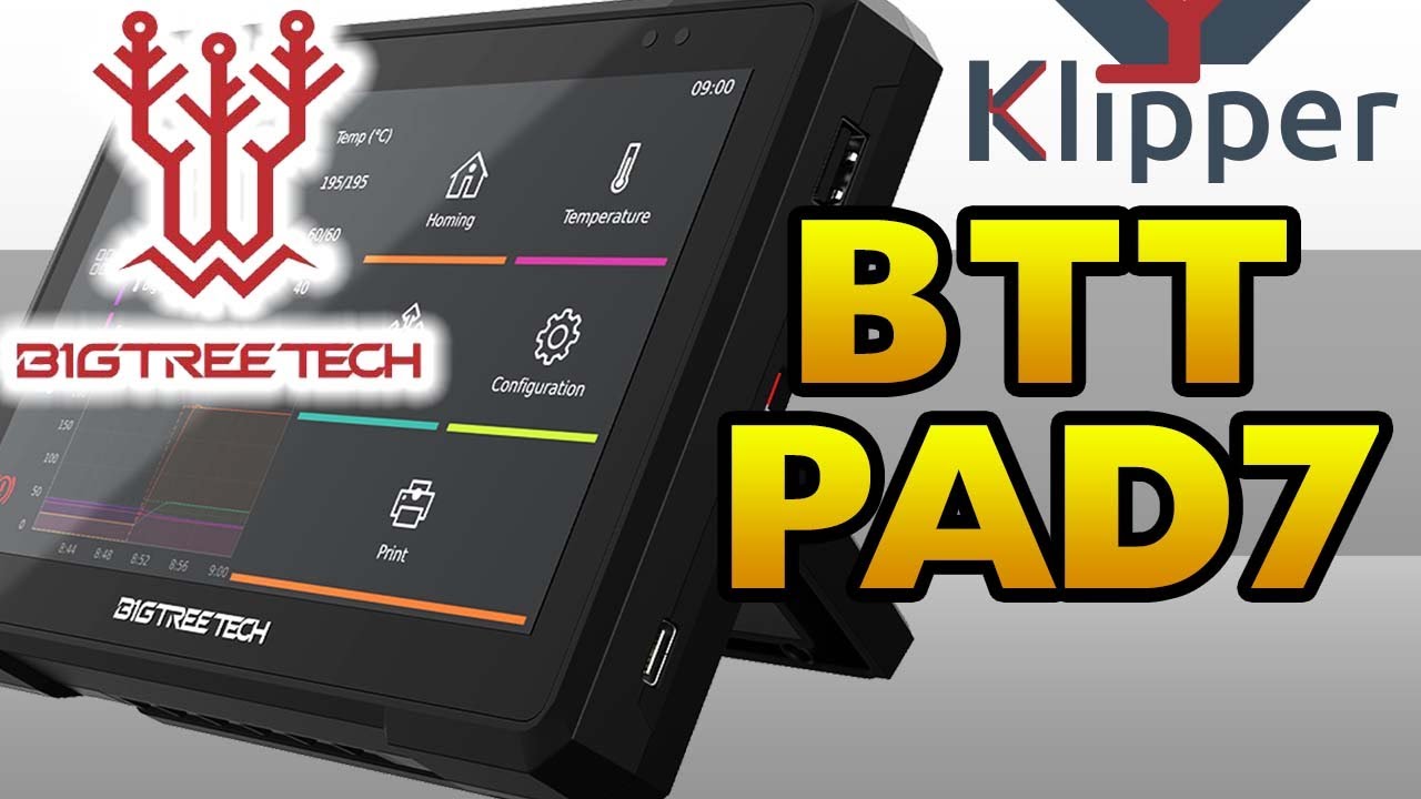 Настройка и обзор Big Tree Tech Klipper Pad7