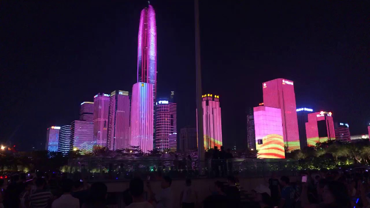 SHENZHEN LIGHT SHOW - National Holidays