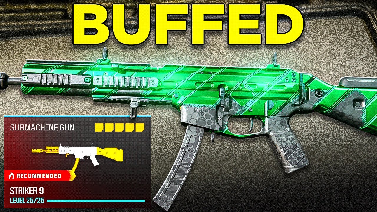 the NEW *BUFFED* STRIKER 9 is NOW GODLY in MW3! 😈 *Best STRIKER 9 Class Setup* (Modern Warfare 3)