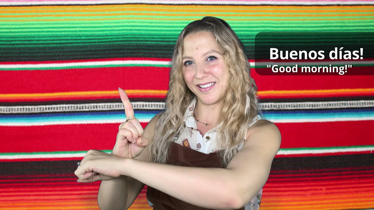 BASIC GREETING SIGNS in Mexican Sign Language (LSM) | Lengua de Señas Mexicana (LSM)