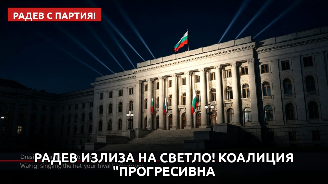 Радев излиза на светло! Коалиция 