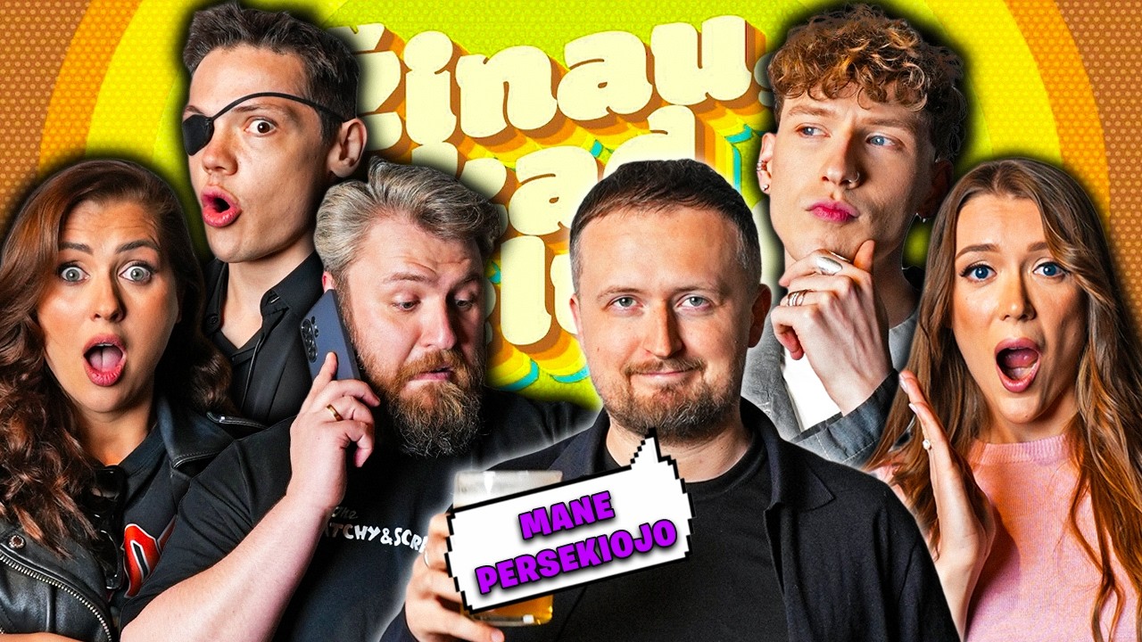 Mantą Katlerį Persekiojo Išprotėjus Mergina?! | ŽINAU, KAD MELUOJI #38