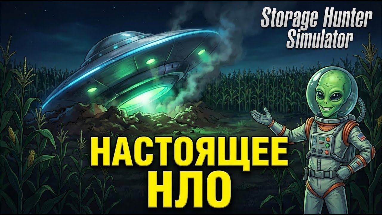 НАШЛИ НАСТОЯЩЕЕ НЛО! ПРОДАЛИ ИНОПЛАНЕТЯНИНА (Storage Hunter Simulator) #6