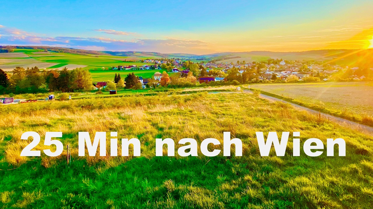 Traumhafte Baugrundstücke nahe Wien (25 Min) – ohne Bauzwang & privat ☀️
