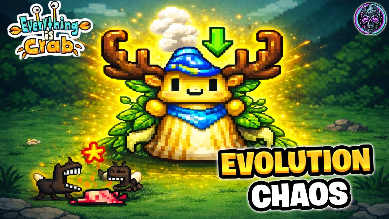 Everything is Crab… and it’s CHAOS! 🦀 | Action Roguelike First Run