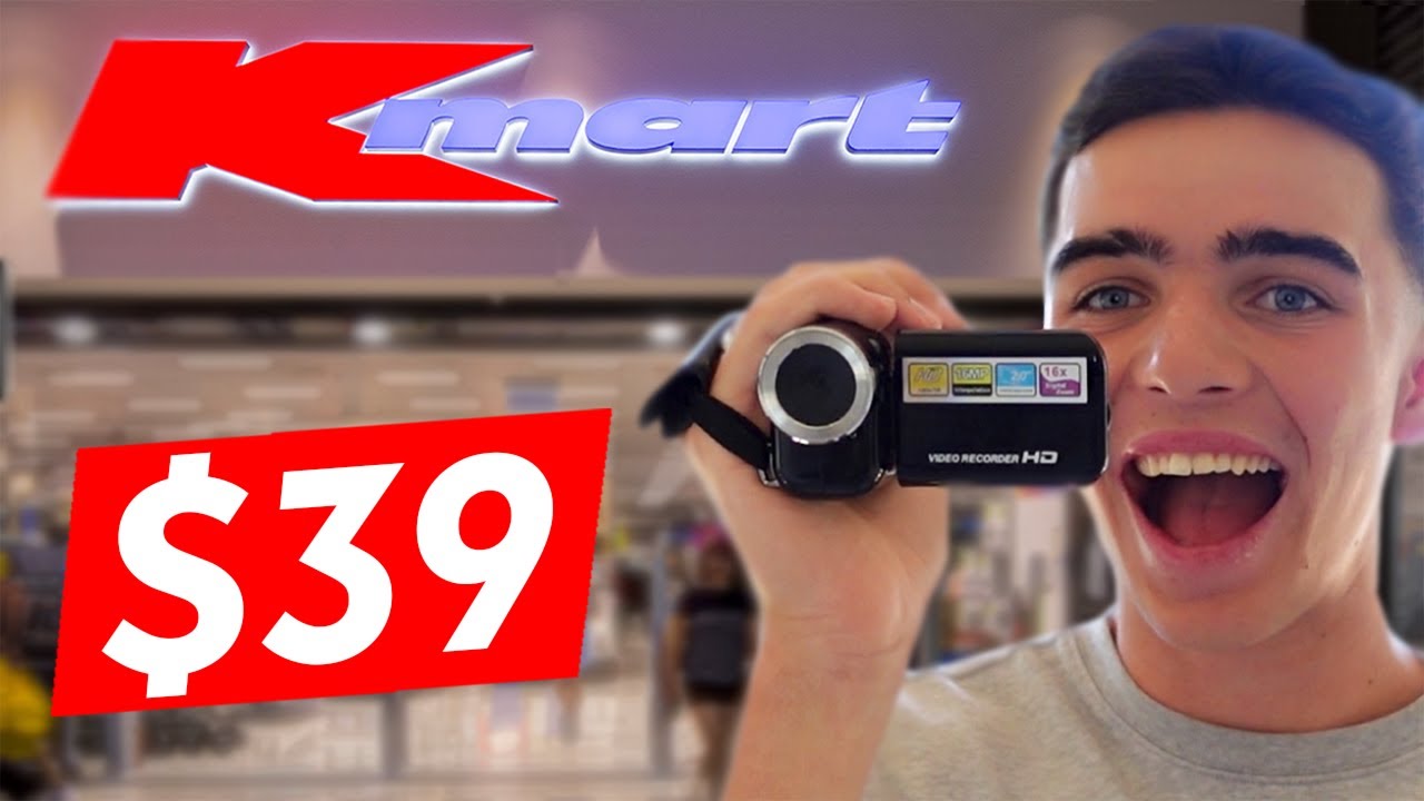 Тестируем НОВУЮ бюджетную видеокамеру от Kmart!
