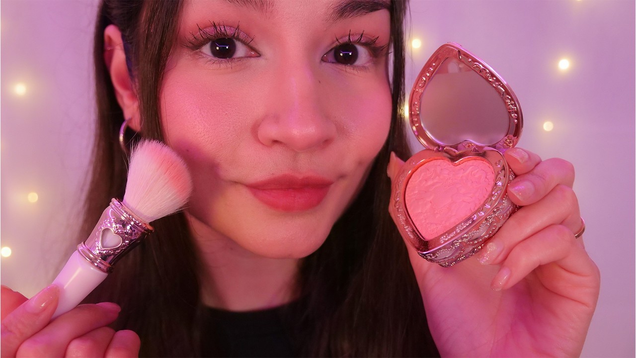 ASMR Whispered Makeup Routine 💄 Trying New Products