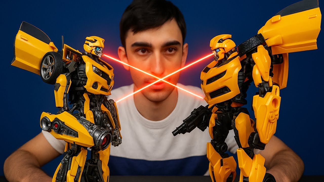 $100,000 LEGO TRANSFORMER Built from a TRASH Car - The Ending Will Blow Your Mind!