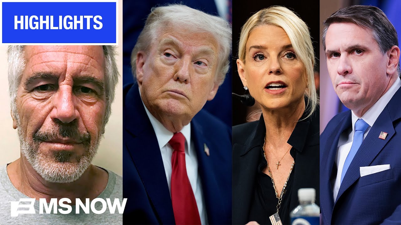 MS NOW's breakdown of the DOJ's release of NEW Epstein Files
