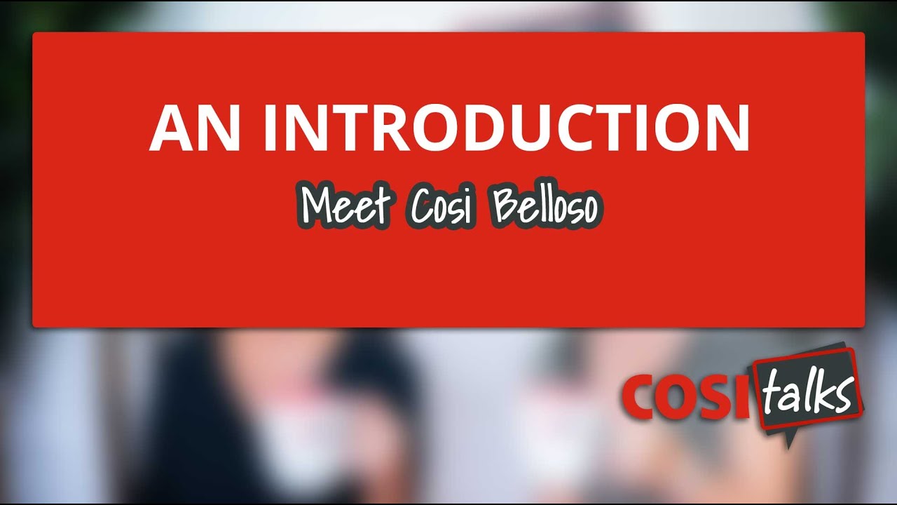 An Introduction to Cosi Talks