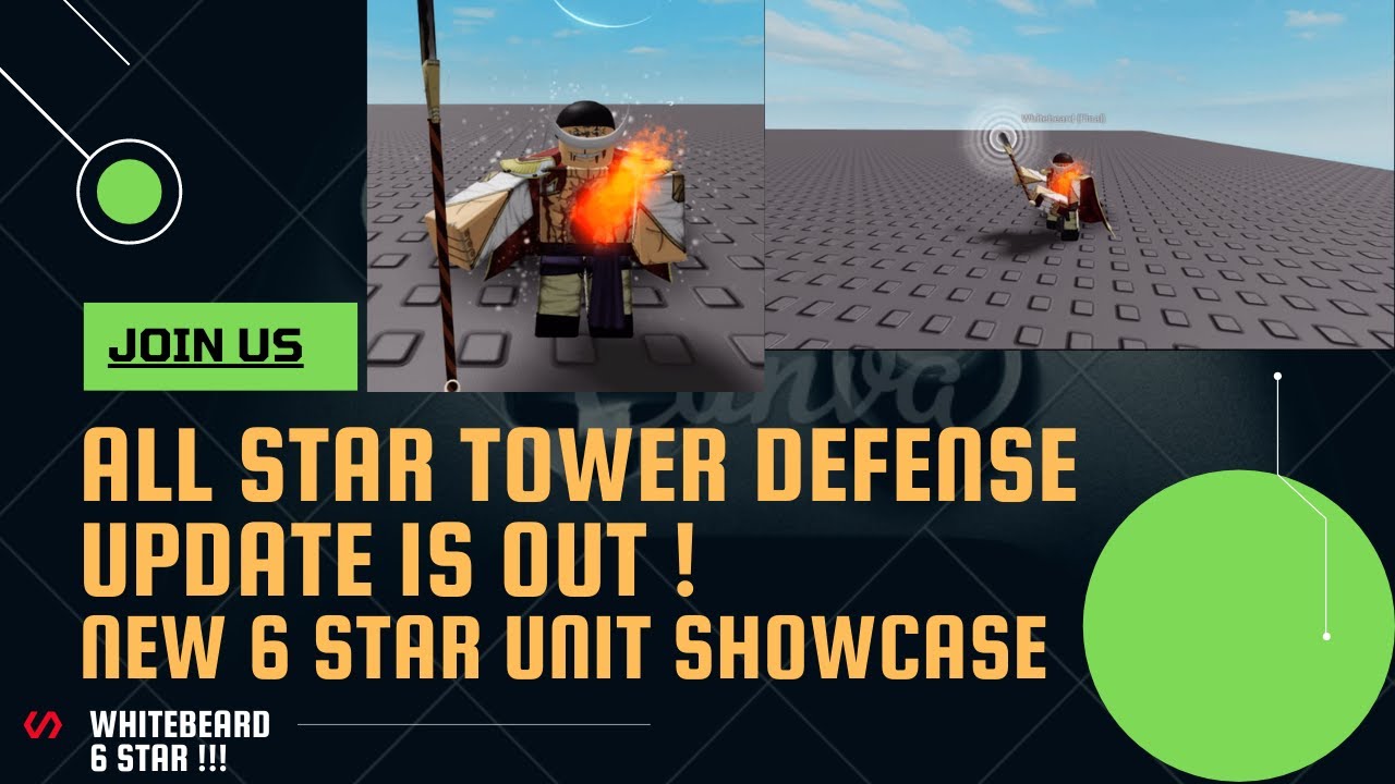 All Star Tower Defense UPDATE TODAY NEW 6 STAR UNIT SHOWCASE
