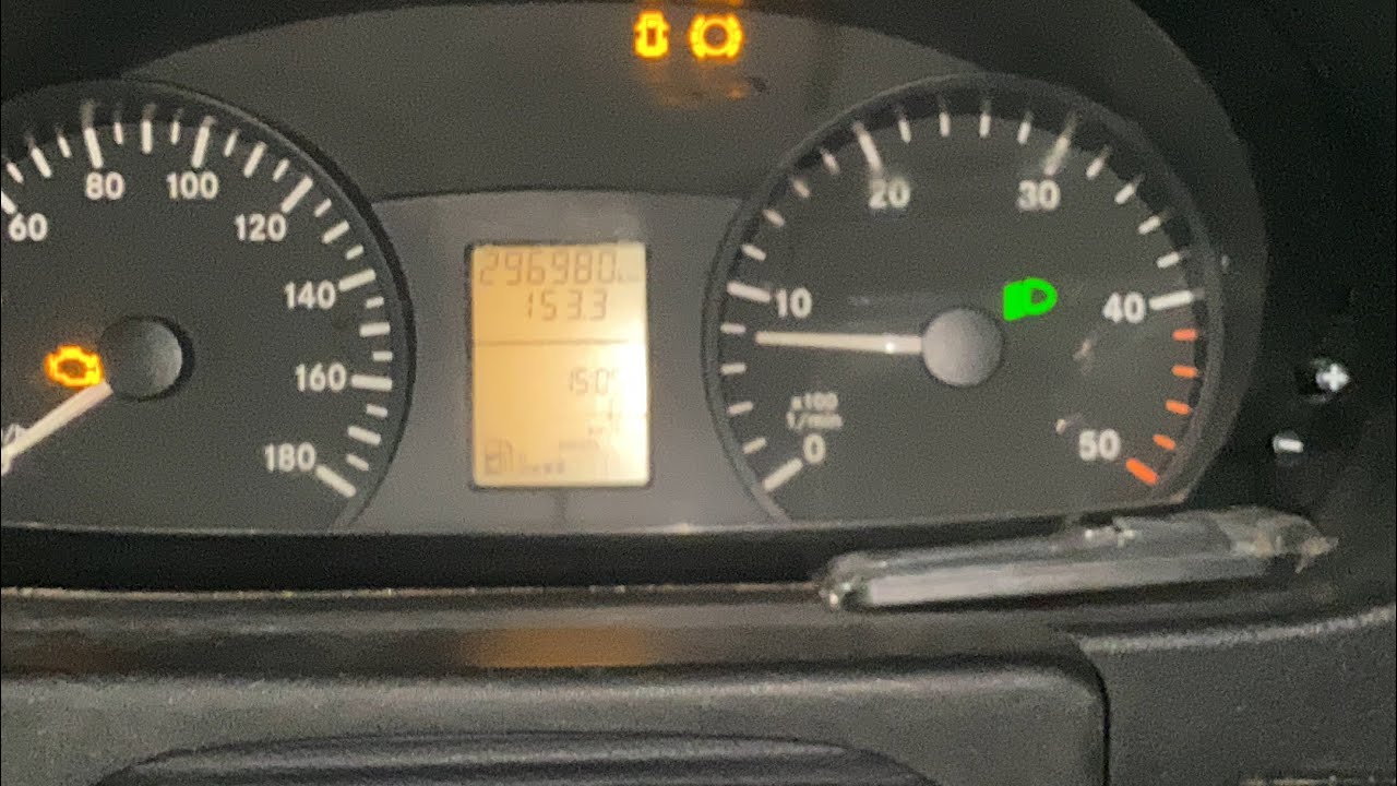 Mercedes Sprinter W906 ошибка P0471. Нет тяги,горит чек. Датчик противодавление.