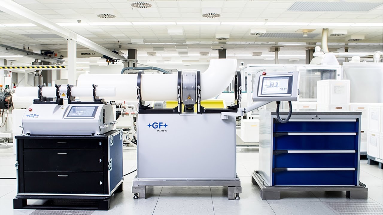 Automated infrared fusion machine IR-315 A - GF Piping Systems - English
