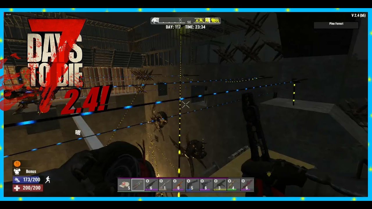 Строительный дурак. 7 Days To Die 2.4, Day115, 116 & 117.
