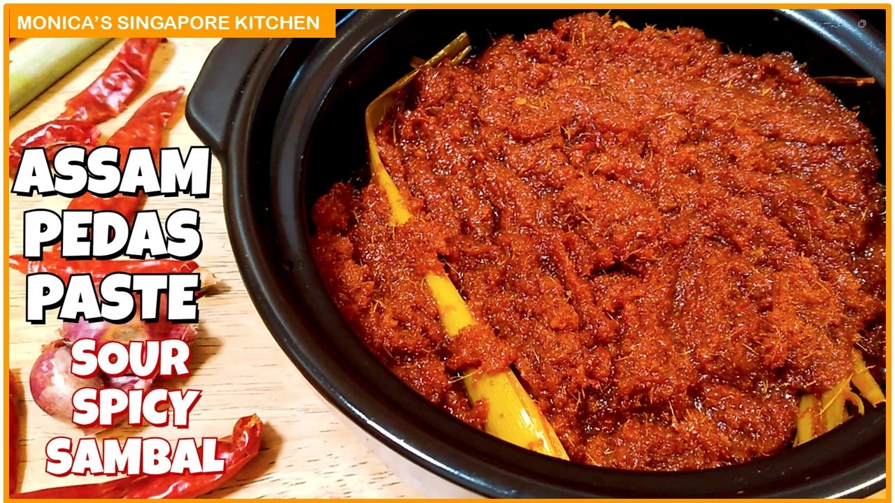 Assam Pedas Paste/Sambal/Sour and Spicy South East Asian Paste