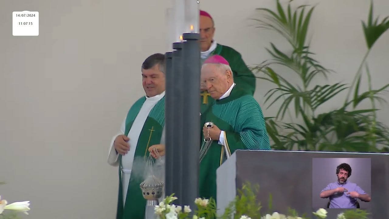 Missa a Nossa Senhora de Fátima desde o Recinto de Oração do Santuário de Fátima 14.07.2024