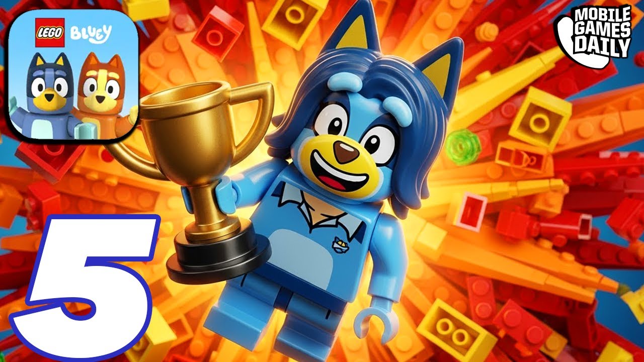 LEGO Bluey - Gameplay Walkthrough Part 5 - How To Beat Every Level