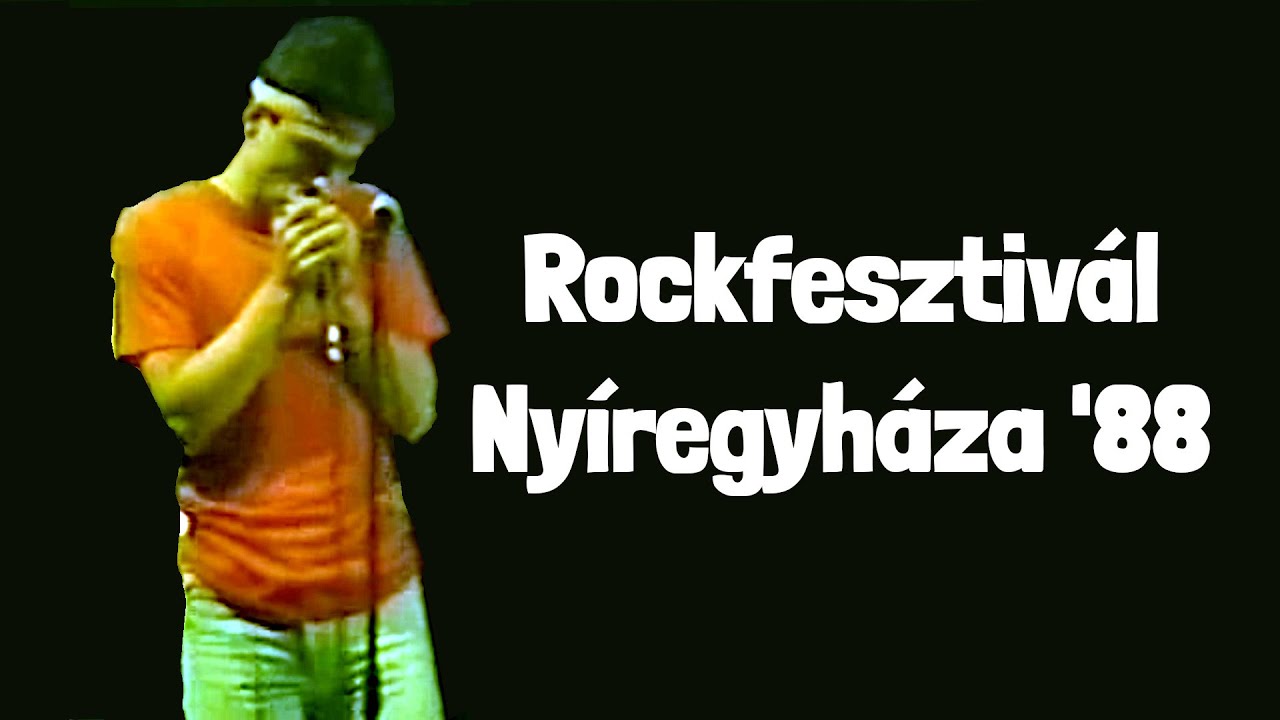 Rockfesztivál Nyíregyháza '88