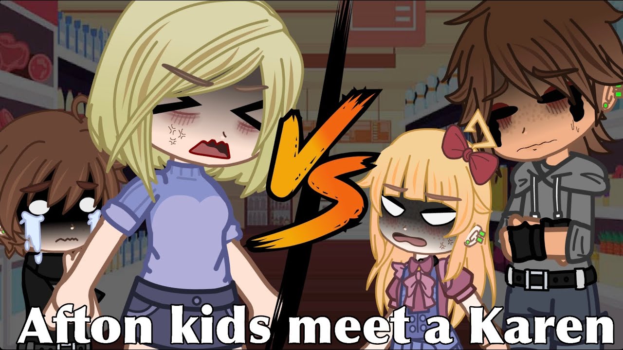 Afton kids meet a Karen // short video // MikeVictim