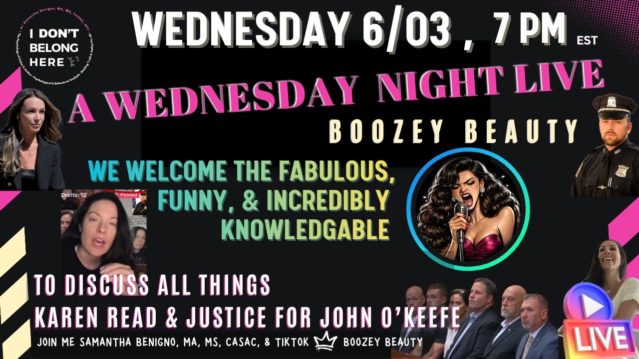 A Wednesday Night Live w/ Boozey Beauty