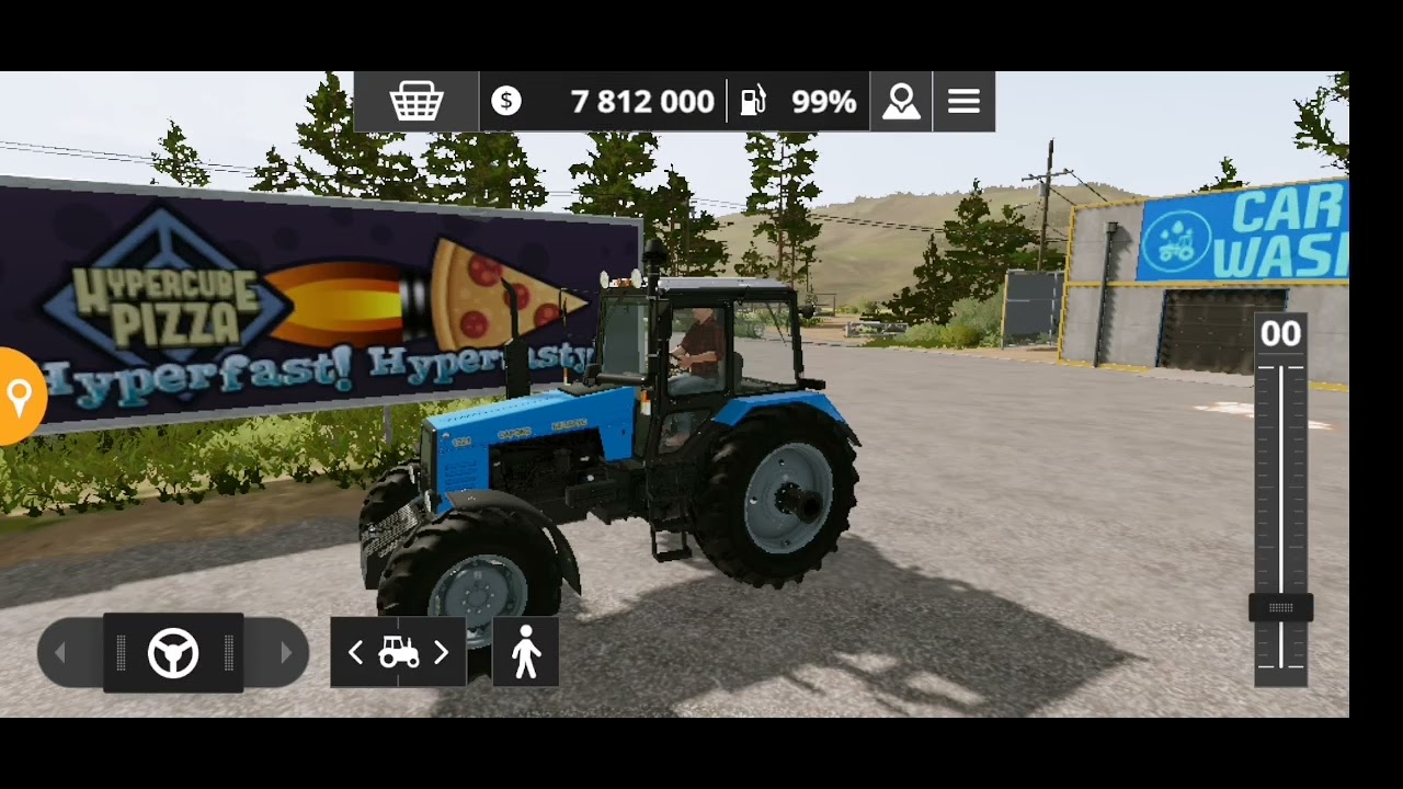 Mod Belarus MTZ 1221 Rat for Farming Simulator 20 #farmingsimulator20 #fs20mods #fs20 #fs20mod