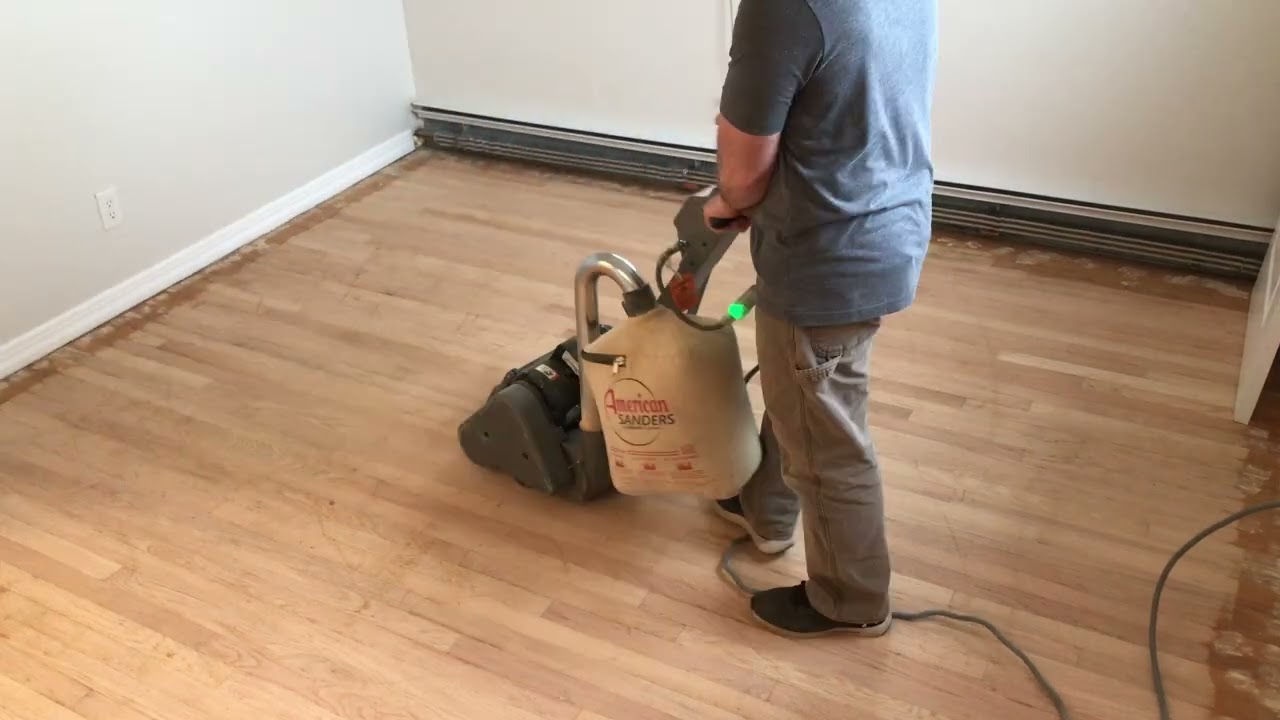 DIY Hardwood Floor Refinishing | The DIY Struggle of Home Renovation | PART 2
