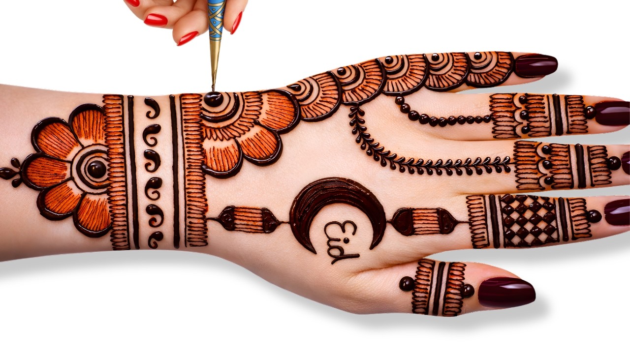 Eid full hand simple mehndi design 2026 |mehandi ka design | mehndi design | मेहंदी डिजाइन| #mehandi