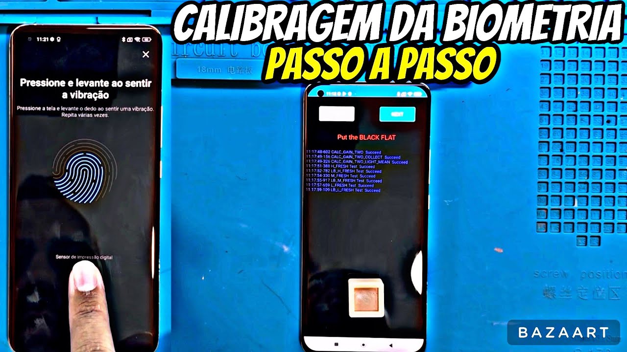 Como calibrar biometria de qualquer xiaomi | Calibragem de biometria do xiaomi Passo a Passo
