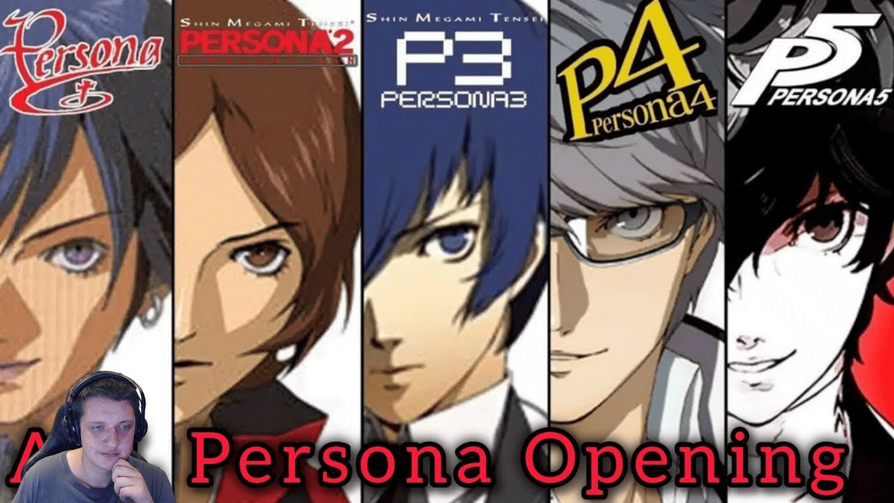 ALL PERSONA OPENING HD | Реакция ​