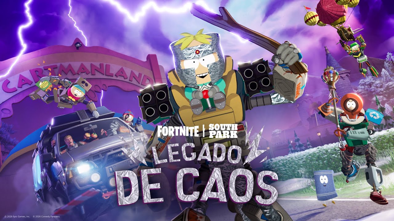 Legado de caos: ¡South Park llega a Fortnite!