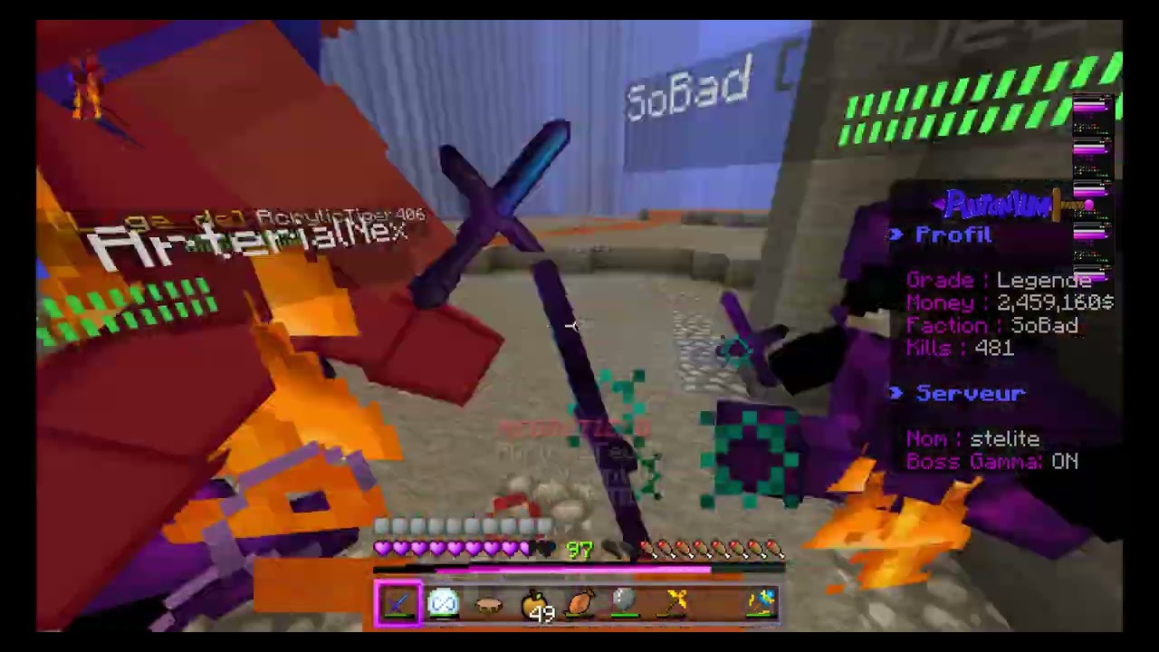 Dropped de pluto / du pvp montage. iSaucy parti 2 / 3.