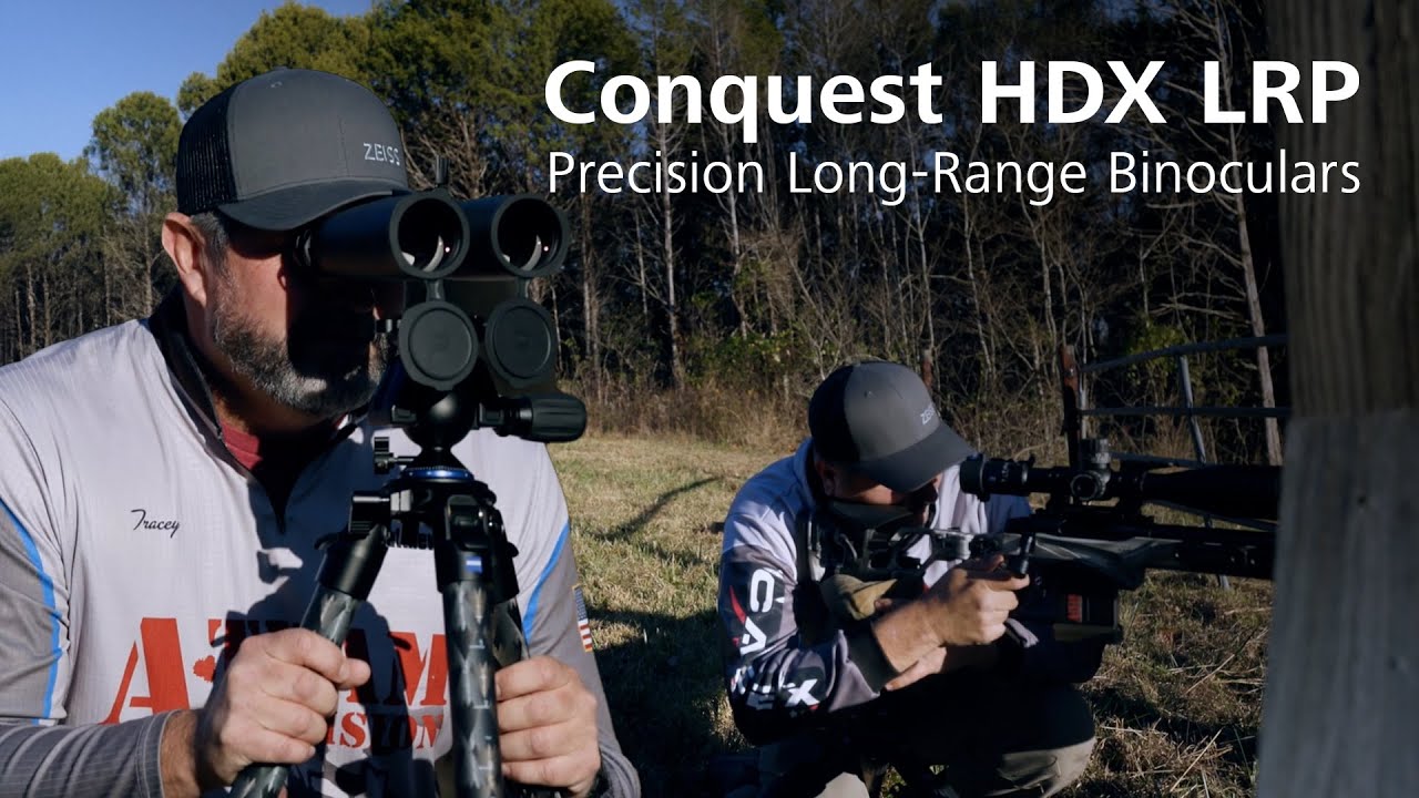 ZEISS Conquest HDX LRP 15x56 Binocular with MRAD Reticle for Precision Rifle Shooting Competition