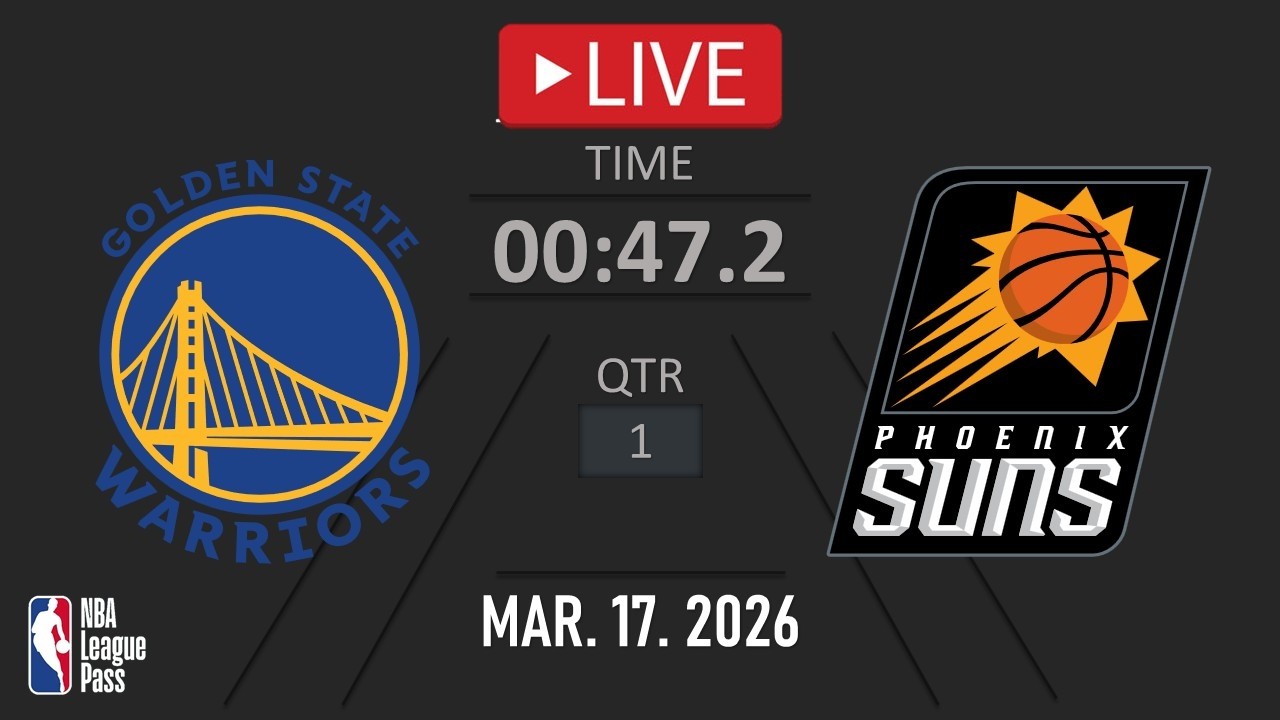 NBA LIVE NOW! Golden State Warriors vs Phoenix Suns | Mar. 17, 2026 | Suns vs Warriors NBA LIVE 2K26