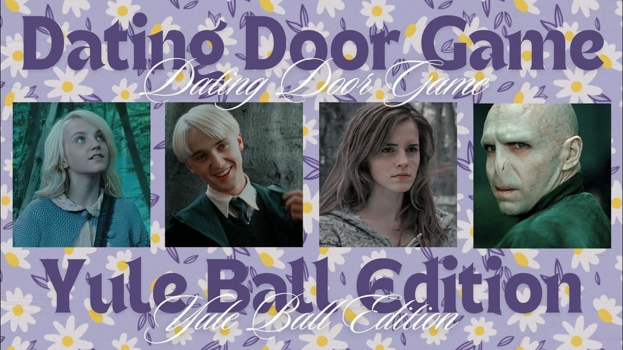 harry potter ♪ dating door games✨ | yule ball edition | harrypottah