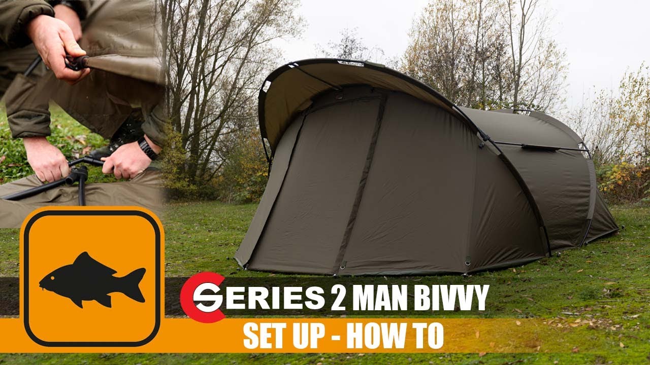 C-Series 2 Man Bivvy Set Up Instructions - Carp Fishing