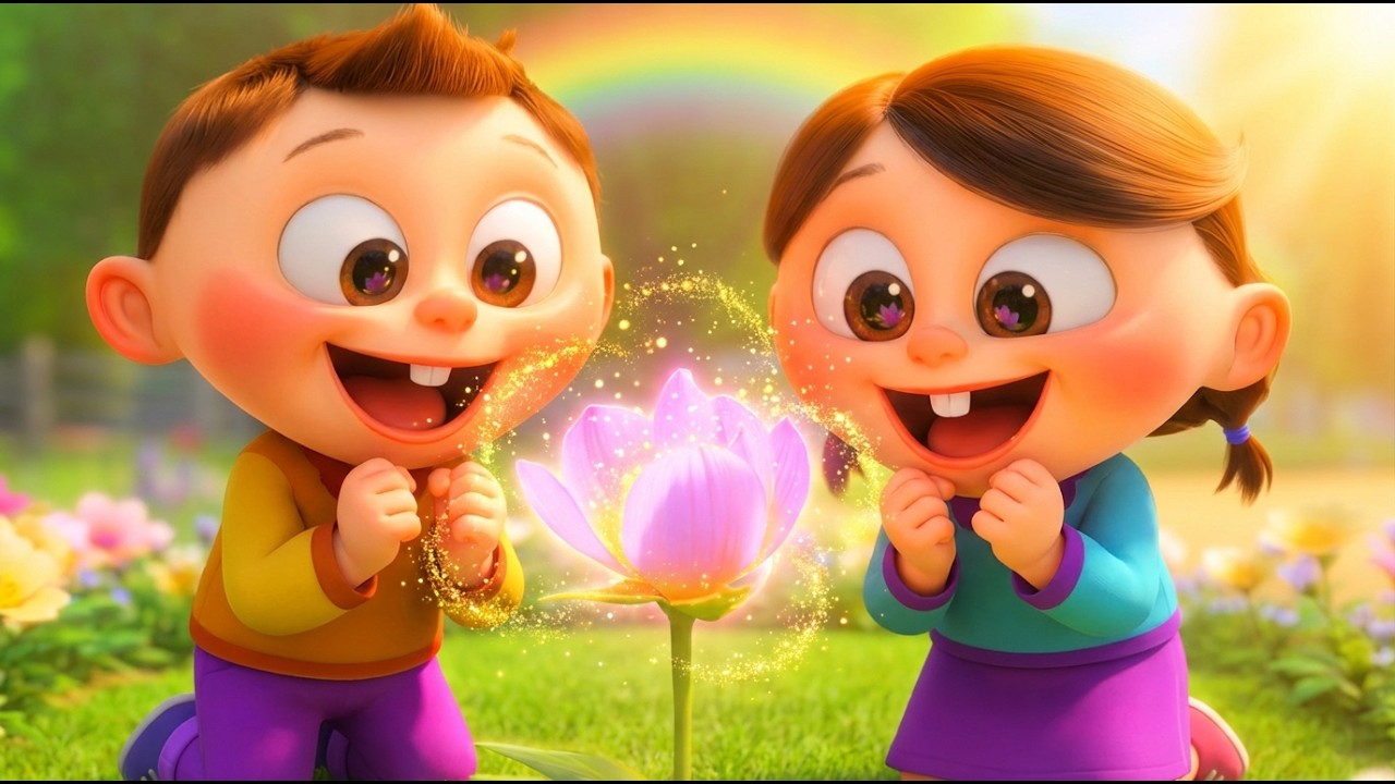 Magic Garden Song 🌼 | Calming Nursery Rhyme for Toddlers & Preschool Kids