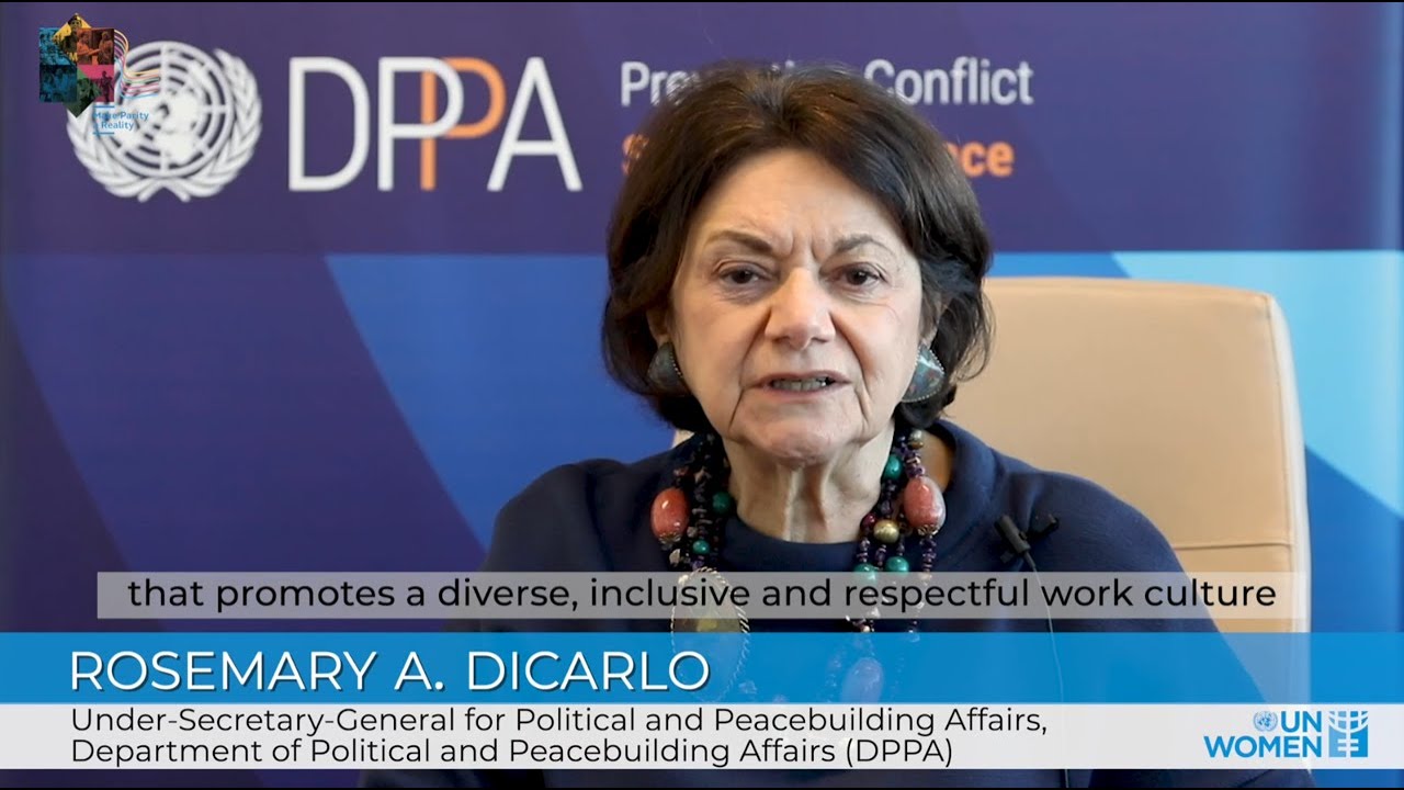 Attracting women applicants with communications campaigns | USG Political & Peacebuilding Affairs