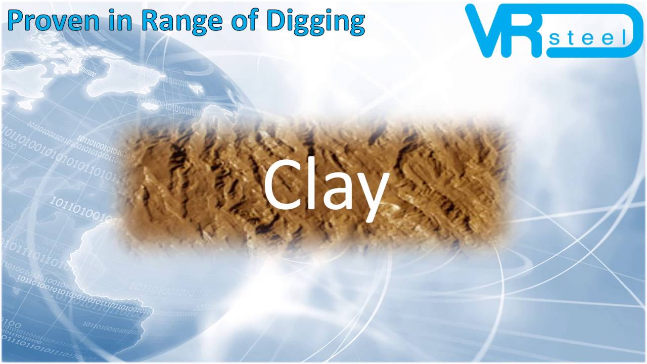 VR Steel Taper Buckets in a range of digging conditions