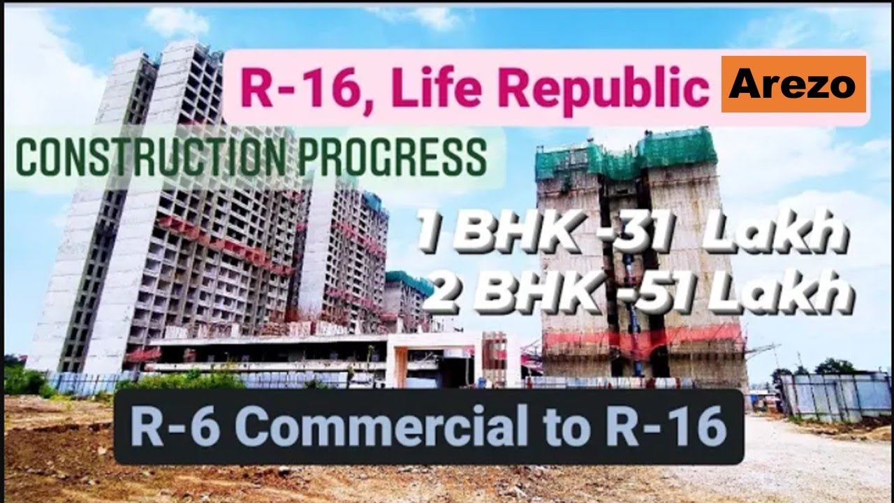 Life Republic R-16 Arezo Construction| Flat Visit | Amenities | R6 to R16 Road | R16 to Expressway