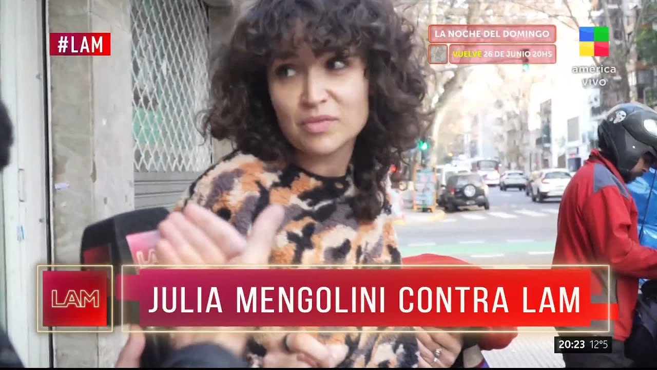 📺 Julia Mengolini contra #LAM: 