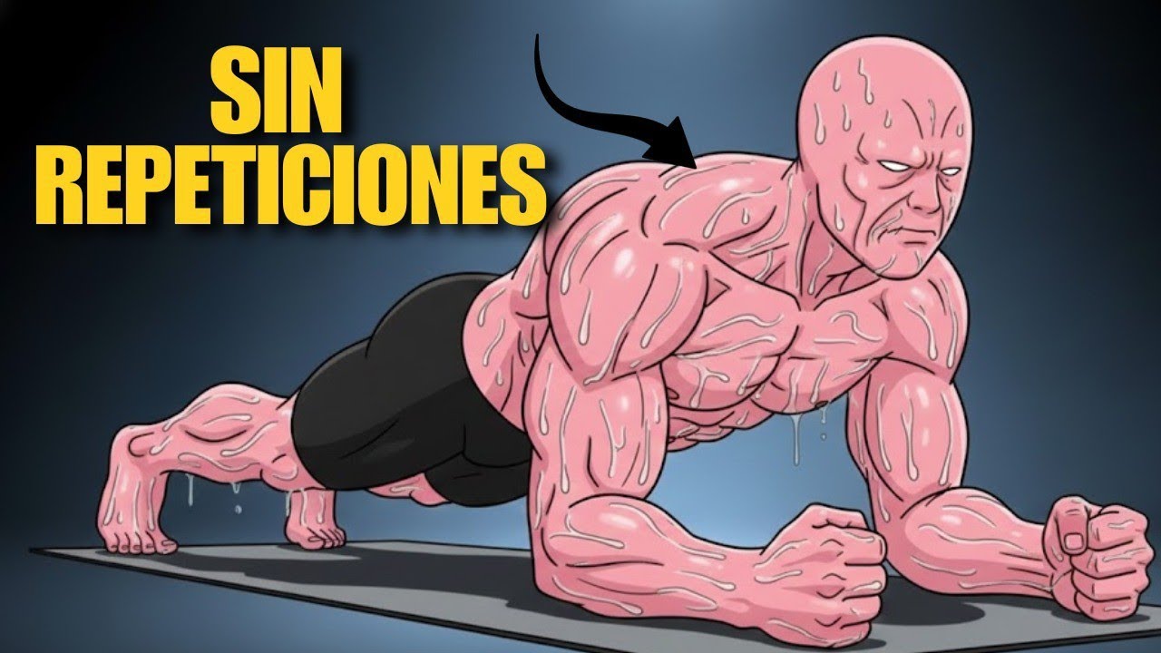 7 Ejercicios Isom&eacute;tricos Para Ganar M&uacute;sculo En Casa SIN PESAS