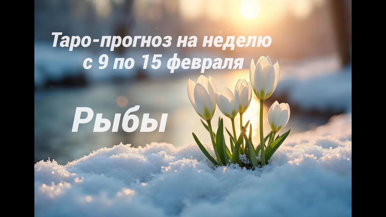 Рыбы. Таро-прогноз на неделю с 9 по 15 февраля