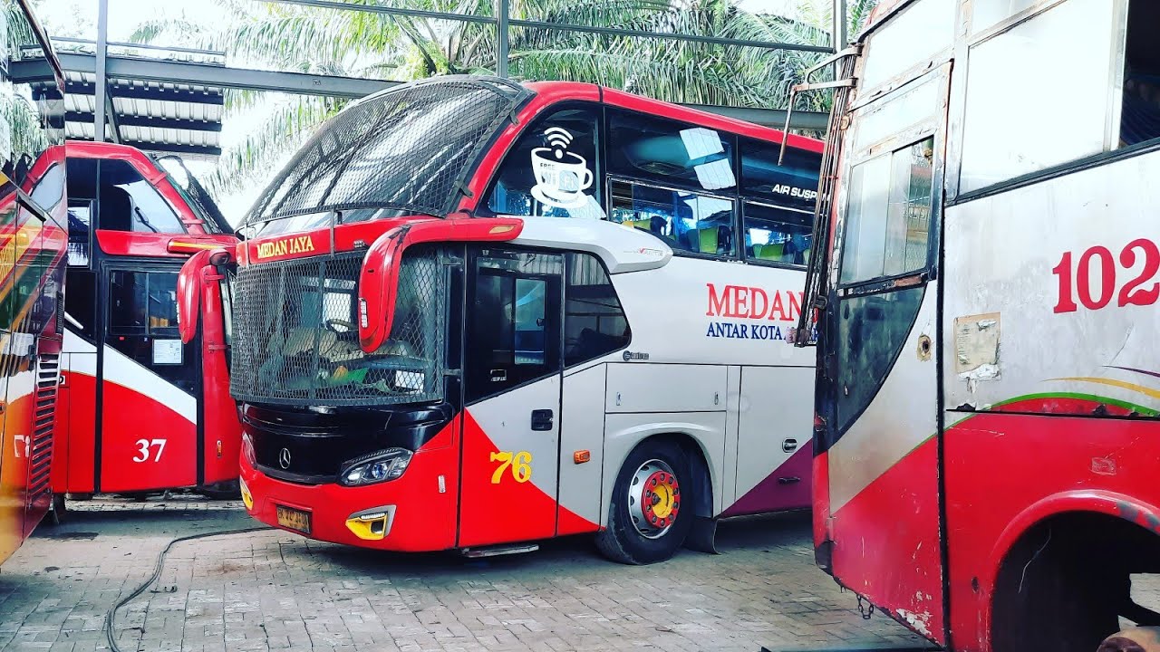 SITUASI  di POOL MEDAN JAYA Setelah Pemberlakuan Penyekatan.