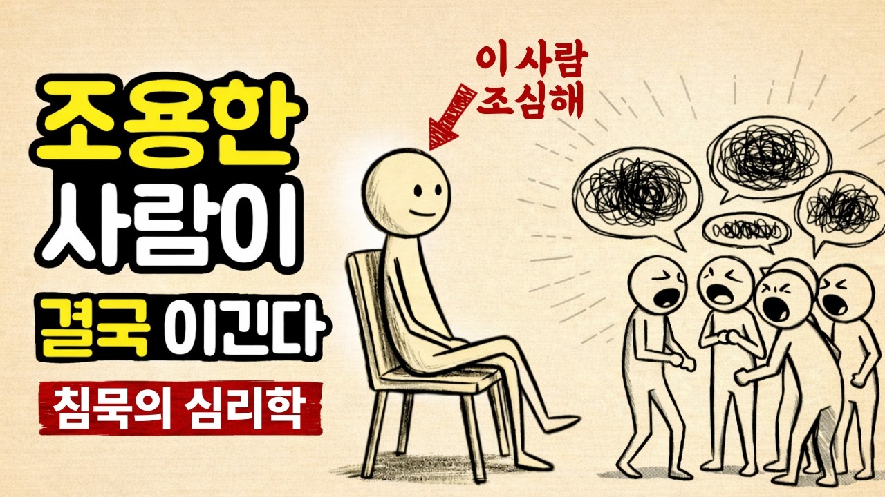 말수가 적은 사람이 대화의 고수가 되는 이유 | 침묵의 심리학