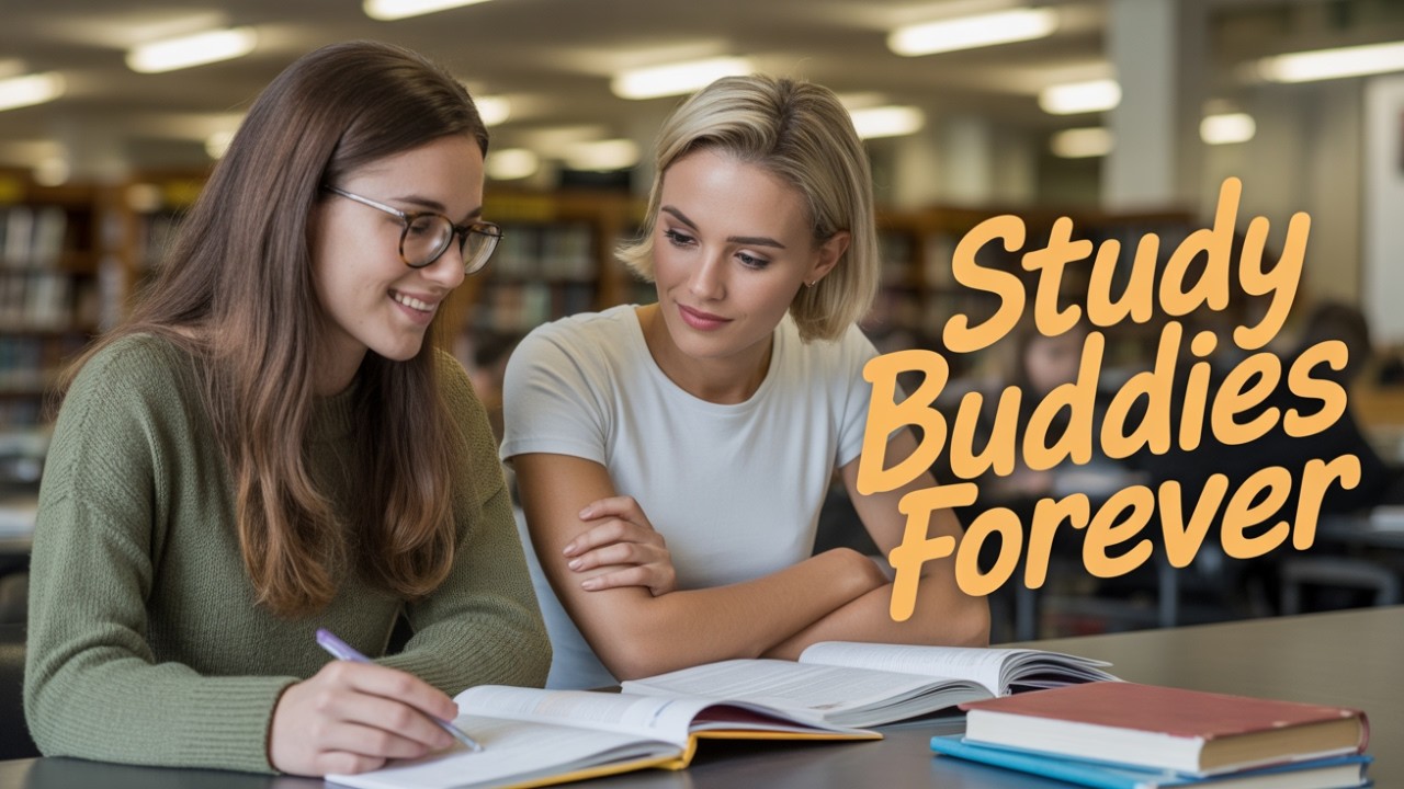 College girls connecting over sorority talk 💕 